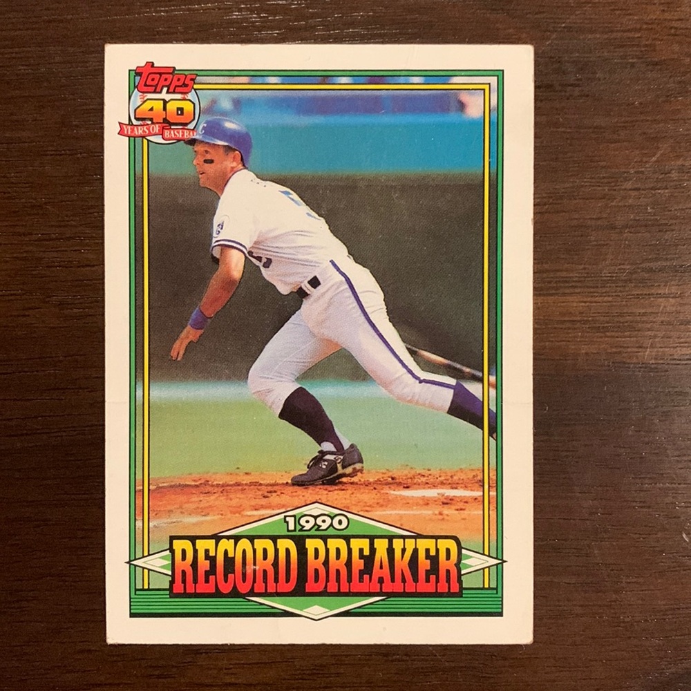 George Brett Topps 40 Years of Baseball Record Breaker Card #2